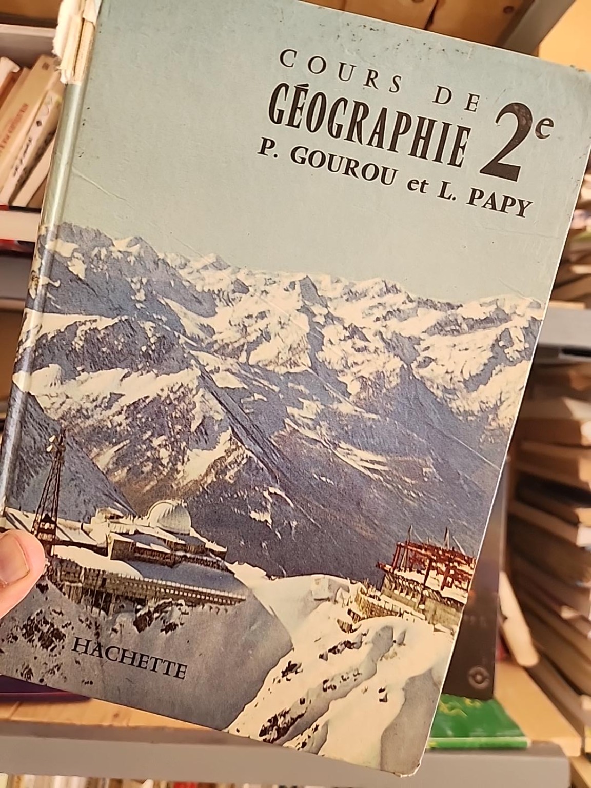 غلاف الكتاب Cours de Géographie 2e