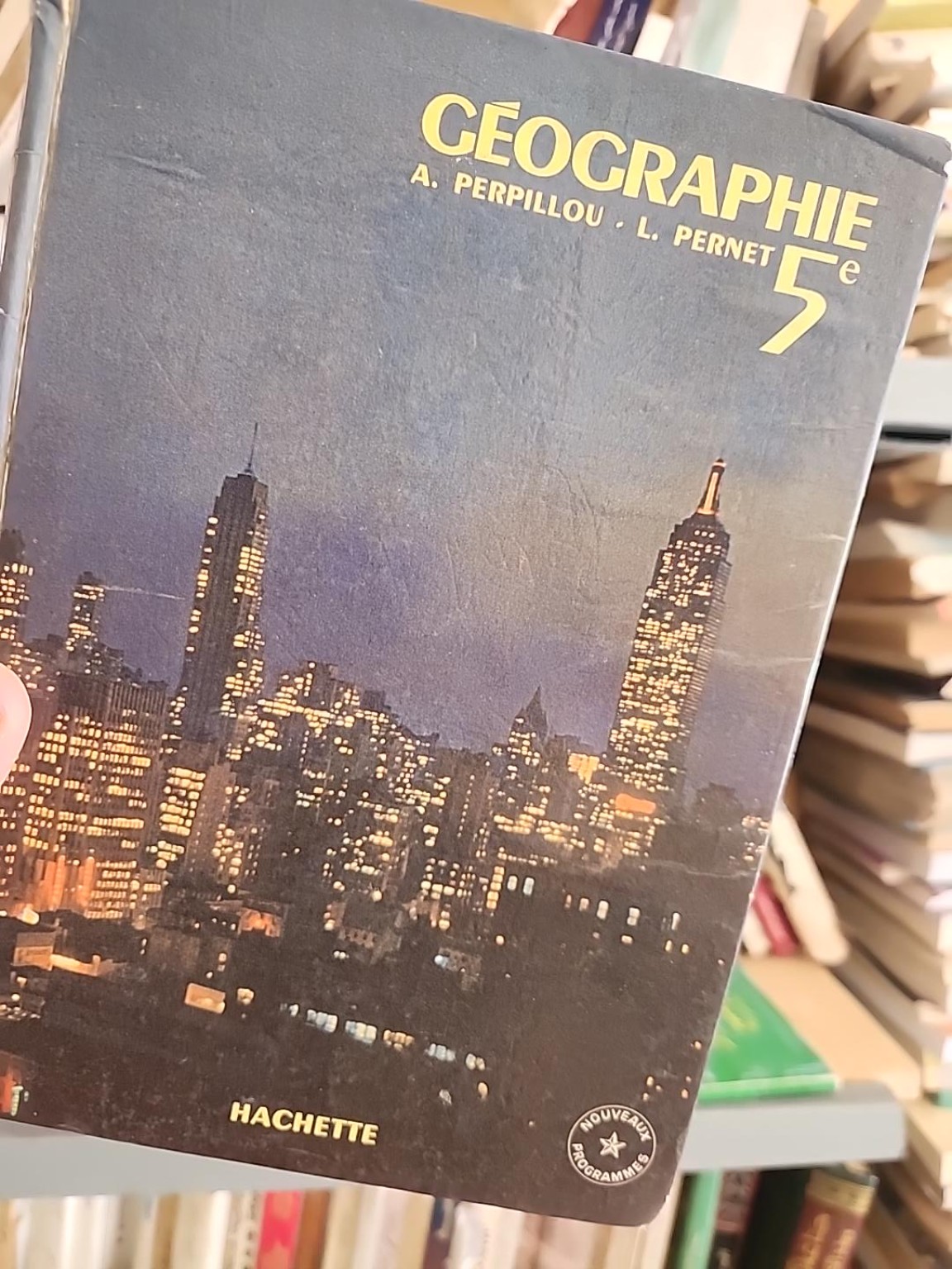 غلاف الكتاب Géographie 5e